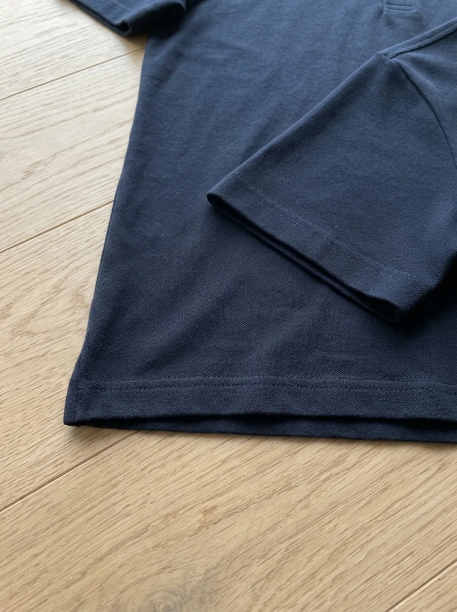 Polo OLDMAN Cổ Caro Xanh Navy 6