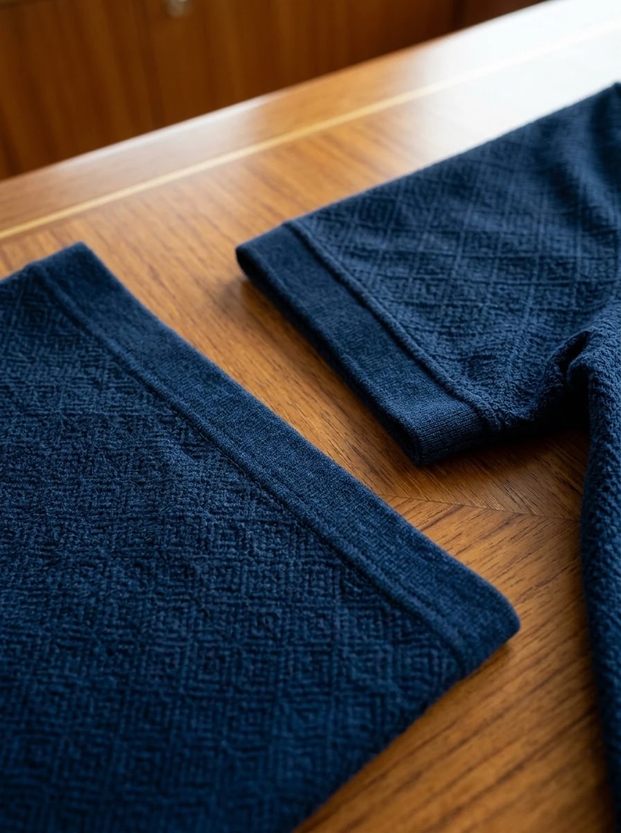 Polo OLDMAN Zip Khóa Hy Lạp Xanh Navy 6