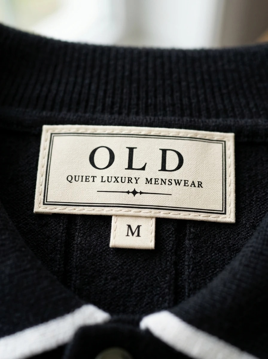 Set ພັກຜ່ອນ OLDMAN ລາຍເສັ້ນ ສີດຳ 4