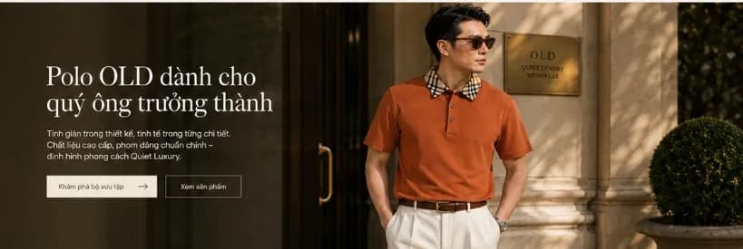 OLDMAN Quiet Luxury Menswear